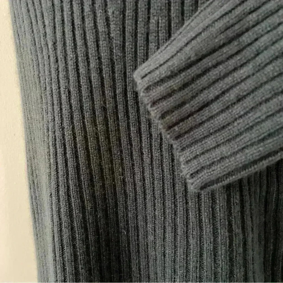 NWT Vince Wool Cashmere Ribbed Tunic Sweater Tide Pool size XS - Picture 6 of 12